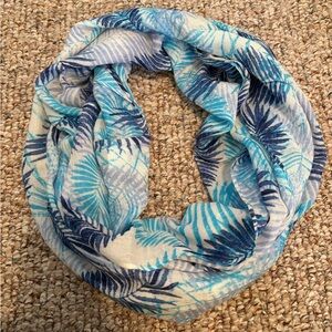Gap Blue Infinity Scarf